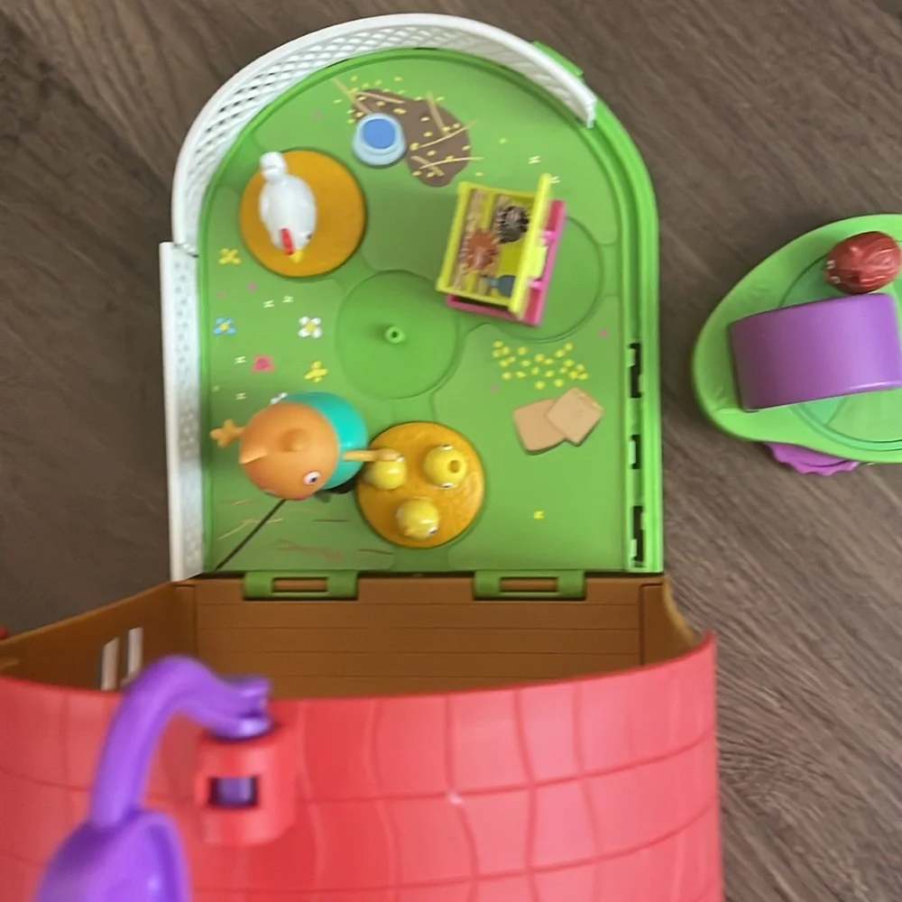 PEPPA PIG PETTING FARM PRESCHOOL PLAY SET CHILDREN TOY